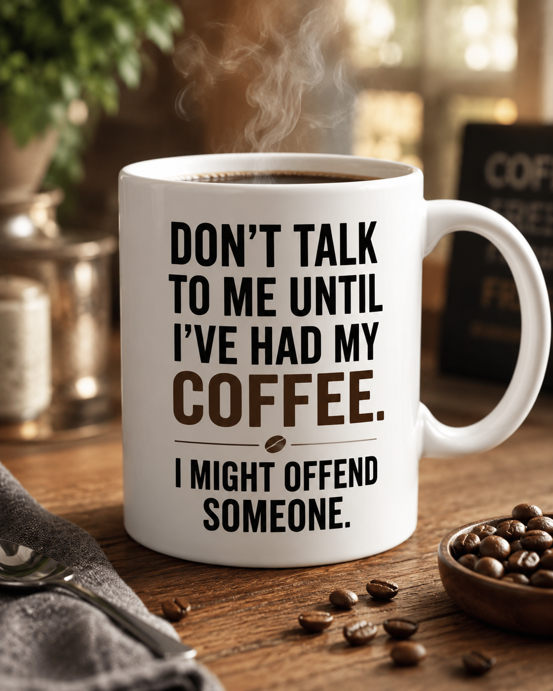 OffendedAZ Don’t talk to me mug