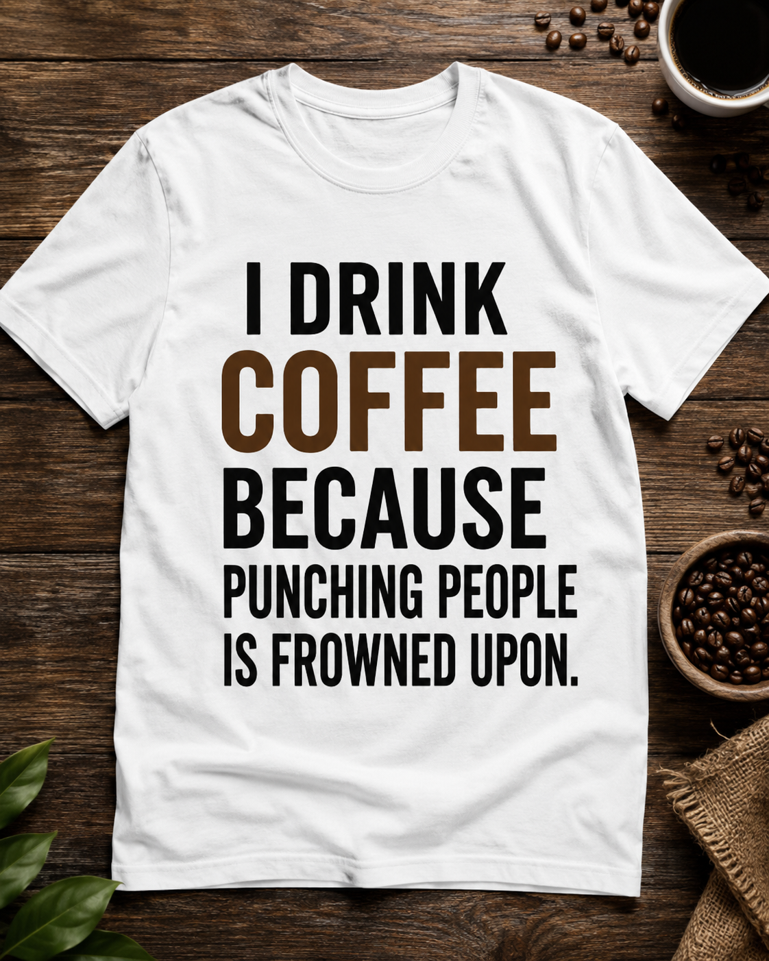OffendedAZ I drink coffee T-shirt